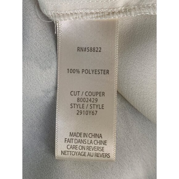 NWT Max Studio M Floral Maxi Dress Short Bell Sleeves Smock Tiered 8195 A-line - Picture 6 of 12